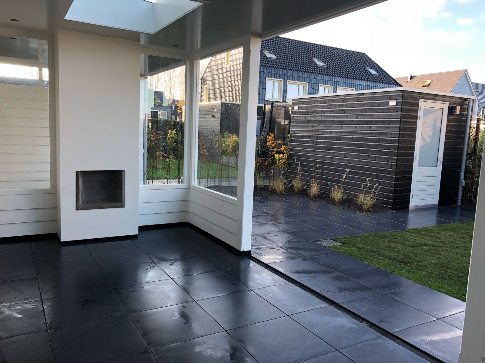 Verwonderlijk Moderne veranda met haard te Blaricum-007 – De VerandaSpecialist VU-76